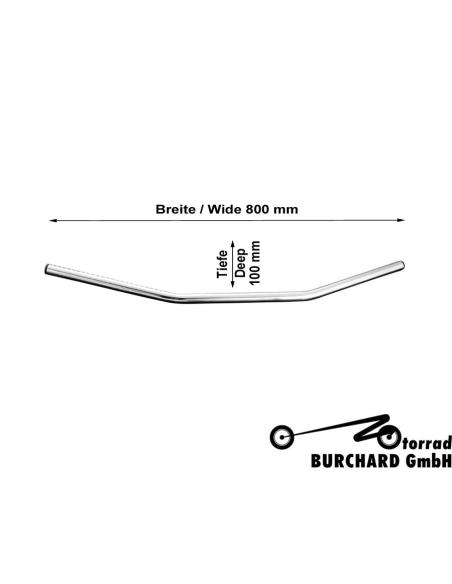 Comprar Manillar Drag Style Wide 80Cm Cromado a precio de oferta