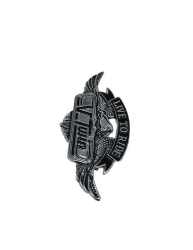 Emblema Autocolante De Metal Vtwin 55Mm | Preço Promocional