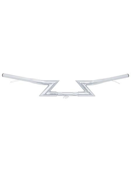 GUIDON "Z-BAR" 25MM AVEC ÉLARGISSEMENT À 32MM