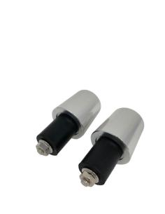 CONTRAPESOS FORNED PRATA PARA GUIDÃO DE 25MM 2