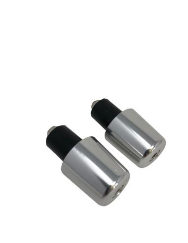 Comprar Contrapesos Adonizados En Plata Para Manillar De 25Mm a precio de oferta