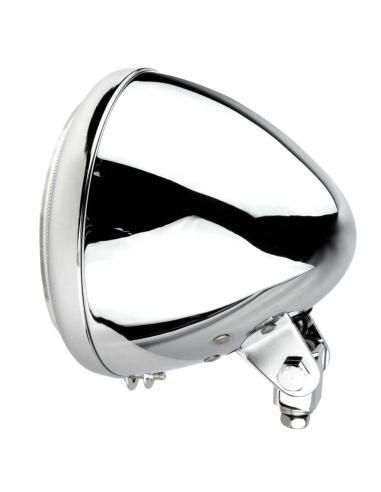 Comprar Faro Cromado Cónico De 5 3/4 Pulgadas Homologado a precio de oferta