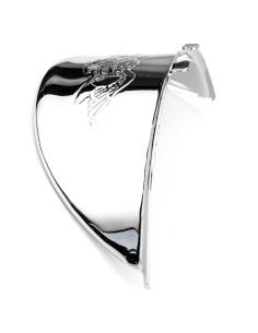 CHROME VISOR FOR 5 3/4 HEADLIGHTS LIVE TO RIDE 2