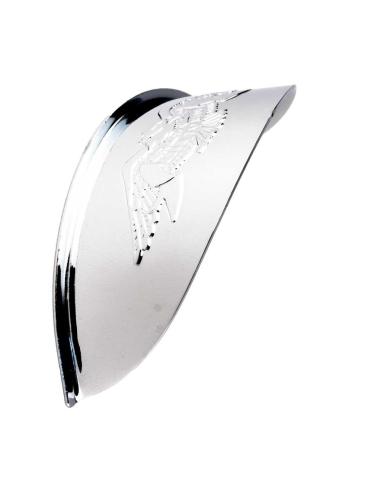 VISIÈRE CHROME AIGLE POUR PHARE AUXILIAIRE 4 1/2