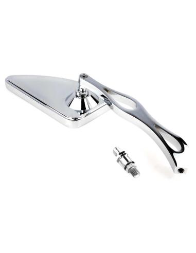 Comprar Espejo Derecho Con Forma De Flecha Cromado Para Yamaha a precio de oferta
