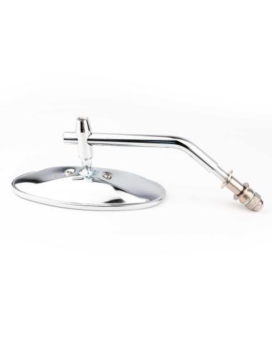 MEDIUM OVAL MIRROR HD CHROME