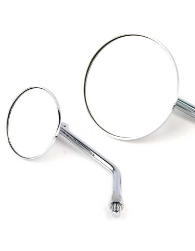 ESPELHO RETROVISOR REDONDO DE 9 CM PARA MOTORIZADAS JAPONESAS