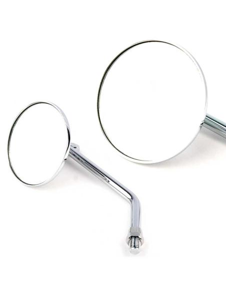 ESPELHO RETROVISOR REDONDO DE 9 CM PARA MOTORIZADAS JAPONESAS