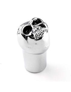 Comprar Tapa Para Válvula Cromada Calavera a precio de oferta