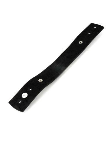 ADJUSTABLE BROWN LEATHER BRACELET 24 X 3 CM.