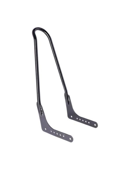 SISSY BAR DROIT NOIR BRILLANT 21" POUR PLUSIEURS SOFTAIL DEPUIS 2018