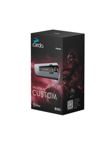 INTERPHONE CARDO PACKTALK CUSTOM AVEC FONCTIONS SUPPLÉMENTAIRES SUR ABONNEMENT