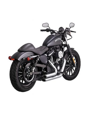 ESCAPES VANCE & HINES, SHORTSHOTS STAGGERED PCX CROMADOS SPORTSTER 14-UP