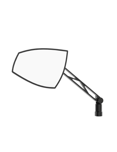 Comprar Espejos Homologados Para Motocicletas Highsider Wave Negros a precio de oferta