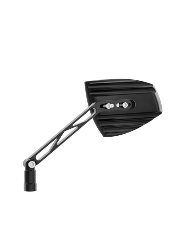 Comprar Espejos Homologados Para Motocicletas Highsider Wave Negros a precio de oferta