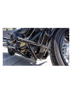 KIT BURLY BRAWLER SOFTAIL M8 STUNT PARA-LAMA PRETO 2