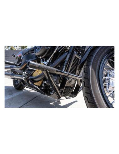 BURLY BRAND BRAWLER CRASH BAR KIT M8 SOFTAIL BLACK