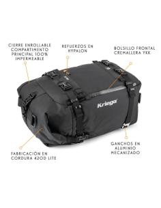 KRIEGA US-30 DRYPACK CORDURA 30L BAG 2