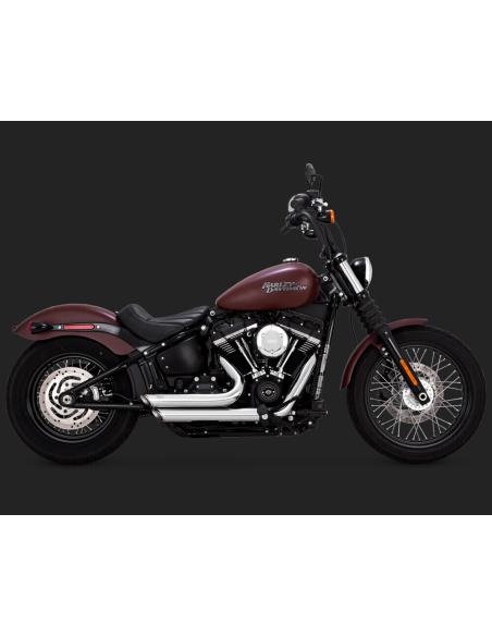 Acquista Scarico Vance & Hines Shortshots Staggered Pcx Cromato Softail M8 2018-Up a prezzo scontato