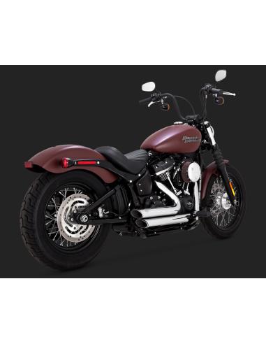Acquista Scarico Vance & Hines Shortshots Staggered Pcx Cromato Softail M8 2018-Up a prezzo scontato