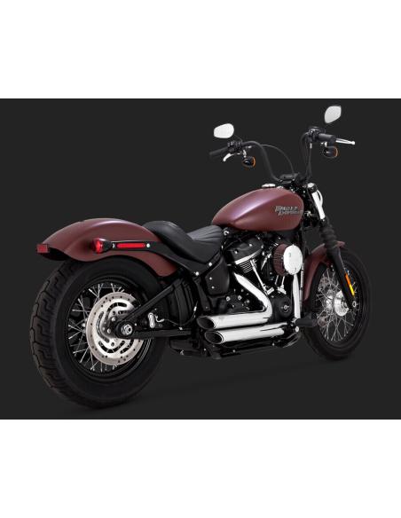 Acquista Scarico Vance & Hines Shortshots Staggered Pcx Cromato Softail M8 2018-Up a prezzo scontato