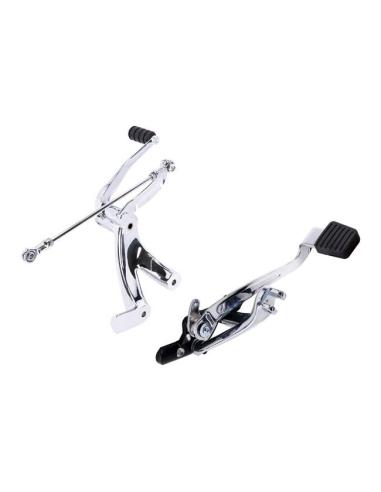Comprar Mandos Avanzados Cromados Para Softail M8 2018-Up a precio de oferta
