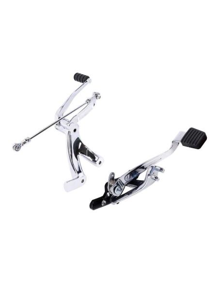 Comprar Mandos Avanzados Cromados Para Softail M8 2018-Up a precio de oferta
