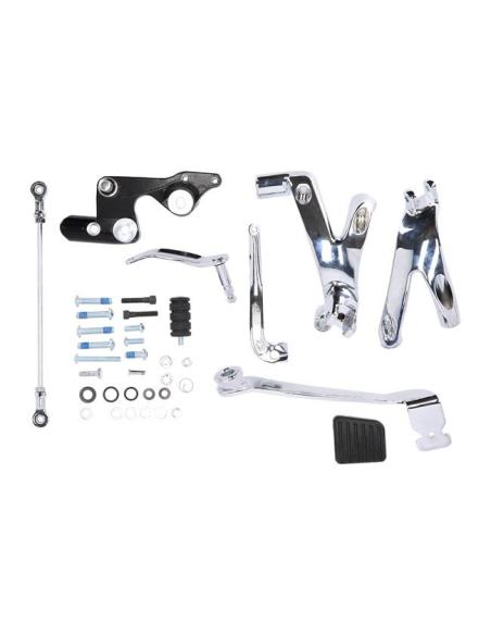 Comprar Mandos Avanzados Cromados Para Softail M8 2018-Up a precio de oferta