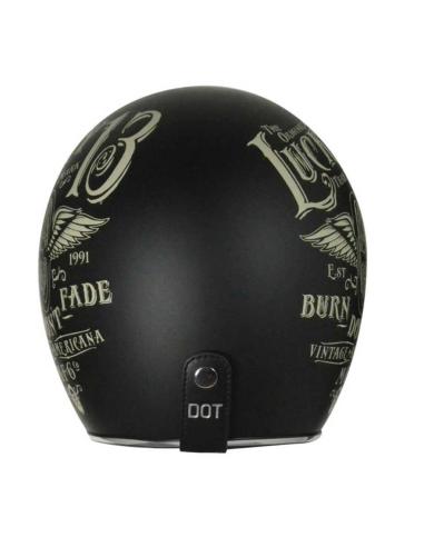 Comprar Casco Jet Primo Flying Wheel Negro Mate De Origine Ece 22.06 a precio de oferta