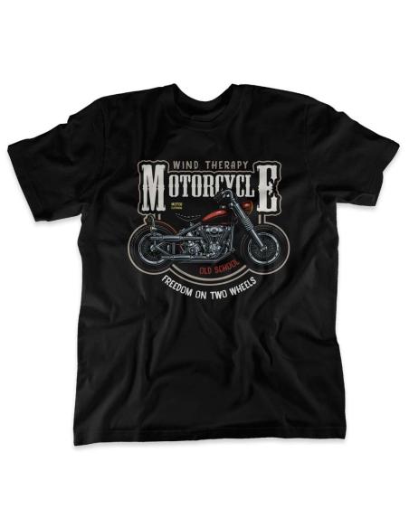 WIND TERAPHY T-SHIRT NOIR