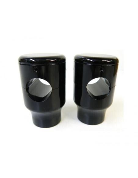 Comprar Torretas Redondas Lisas Negras 2" a precio de oferta