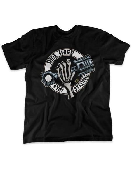 Stay Strong T-Shirt Preta | Preço Promocional