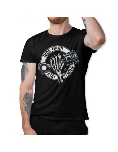 STAY STRONG BLACK T-SHIRT