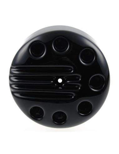 AIR FILTER COVER CULT-WERK SLOTTED GLOSSY BLACK HD RH975 NIGHTSTER