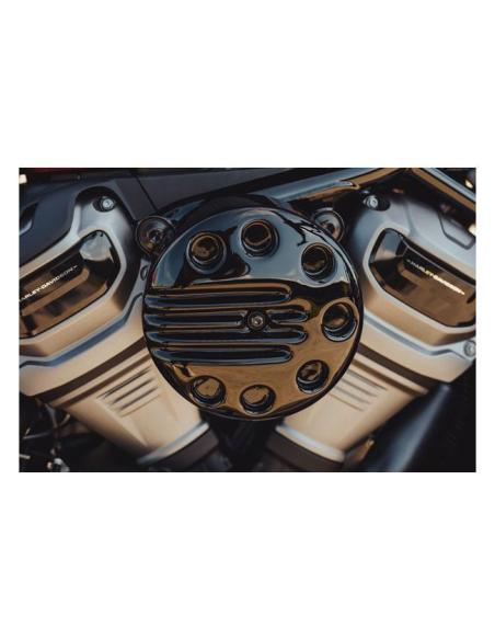 Comprar Tapa De Filtro De Aire Cult-Werk Slotted Negro Brillo Hd Rh975 Nightster a precio de oferta