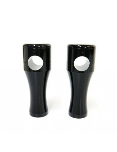 Comprar Torretas Redondas Lisas Negras 4" a precio de oferta