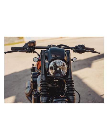 MASQUE DE PHARE CULT-WERK NRS STYLE NOIR BRILLANT HD RH975 NIGHTSTER 22-UP