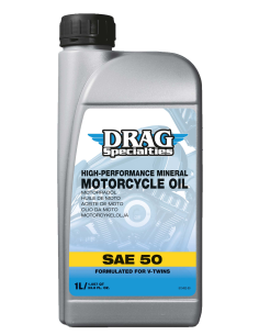 Acquista Olio Drag Specialties Minerale Sae 50 1L a prezzo scontato