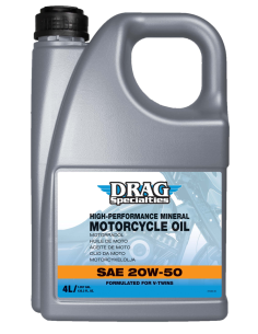 Comprar Aceite Drag Specialties Mineral 20W-50 4L a precio de oferta
