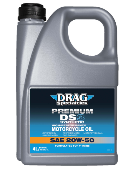 Acquista Olio Drag Specialties Sintetico 20W-50 4L a prezzo scontato