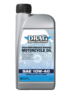 DRAG SPECIALTIES MINERAL OIL 10W-40 1L