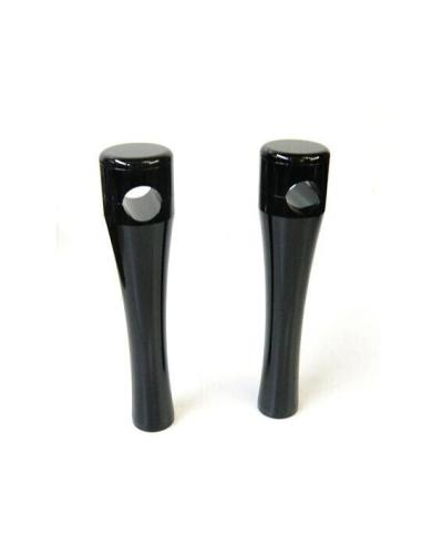 Comprar Torretas Redondas Lisas Negras 8" a precio de oferta