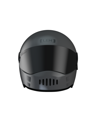 CAPACETE RETRO KICK TITÂNIO FOSCO: RELEITURA MODERNA DO LEM 5