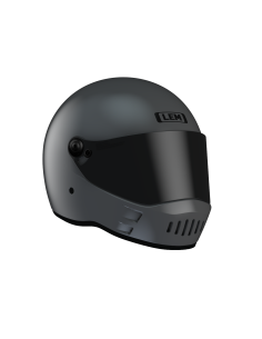 CAPACETE RETRO KICK TITÂNIO FOSCO: RELEITURA MODERNA DO LEM 5 2