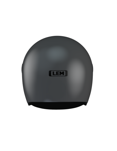 CAPACETE RETRO KICK TITÂNIO FOSCO: RELEITURA MODERNA DO LEM 5