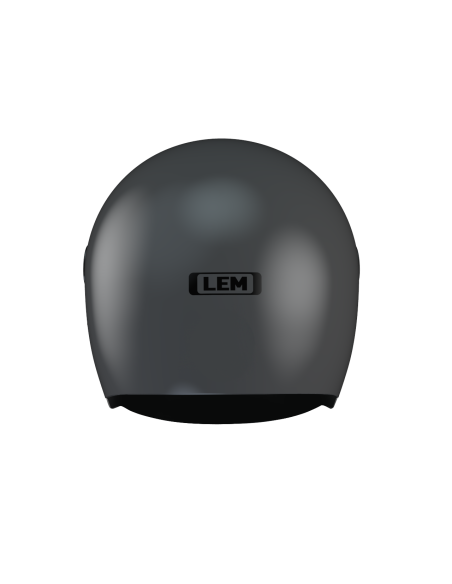 RETRO KICK MATTE TITANIUM HELMET: MODERN RECREATION OF LEM 5
