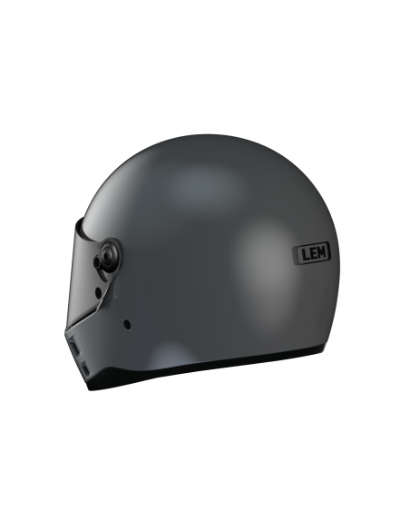 RETRO KICK MATTE TITANIUM HELMET: MODERN RECREATION OF LEM 5