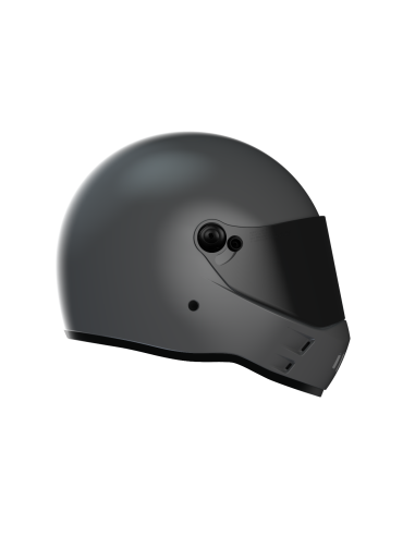 CAPACETE RETRO KICK TITÂNIO FOSCO: RELEITURA MODERNA DO LEM 5