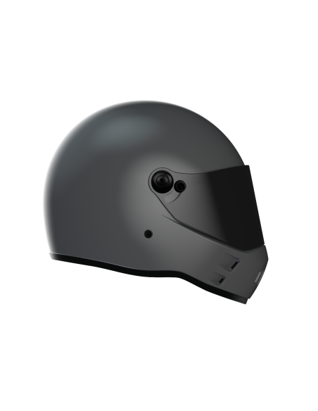 CAPACETE RETRO KICK TITÂNIO FOSCO: RELEITURA MODERNA DO LEM 5