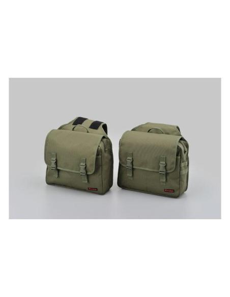 Comprar Alforjas Textiles Daytona Henleybegins Dobles Khaki 20L a precio de oferta
